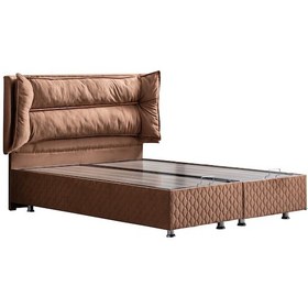 Resim Setaymobilya Baza, Barselona Açık Kahve Baza + Başlık Seti 