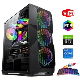 Resim ROGAME I5 12400F 32GB DDR4 1TB M2 6GB RTX3050 Oyun Bilgisayarı 