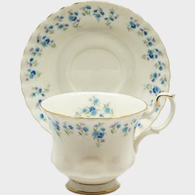 Resim İngiliz Royal Albert Memory Lane çay fincanı 
