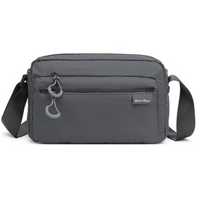 Resim Smart Bags Ekstra Hafif Kumaş Postacı Çantası Bc 3148 Koyu Gri 