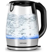 Resim Goldmaster Göksü Işıklı Cam 1.7 Lt Kettle 