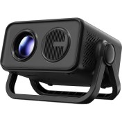 Resim M.TK Moveteck Taşınabilir 4K Destekli 1080P Android Sistemli Sinema Projeksiyon Cihazı 360 - Wifi 6 Ultra LCD Ekran HDMI USB Oyun Oynama Destekli 