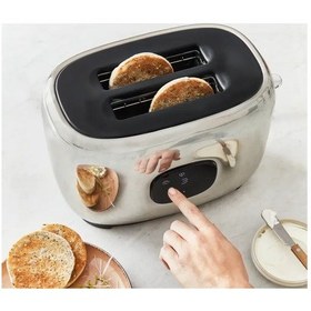 Resim Moulinex Majestuo LT883D10 1050 W Dokunmatik Ekranlı Ekmek Kızartma Makinesi 