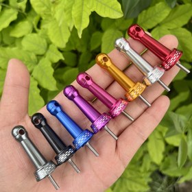 Resim 1 adet 7 Renkli Balıkçılık Teli Tekerlek Anti-Çarpışma Çubuğu Denge Çubuğu Evrensel Anti-Çarpışma Çubuğu Balık Teli Tekerlek Dengeleyici Yedek Balıkçılık Ekipman Aksesuarları 