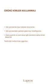 Resim Lopren Göz Çevresi Serumu Caffeine Multi Formül Cilt Bakım Serum 30 ml 