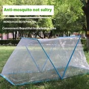Resim 1 adet Katlanabilir Böcek ve Sivrisinek Ağı Çadırı - Dayanıklı Plastik, Kolay Kurulum, Su Geçirmez, İç ve Dış Mekan Bitki Koruma için İdeal, Bahçe Gereksinimleri | Modern Estetik | Kolay Kurulum Ağı, Böcek Ağı 
