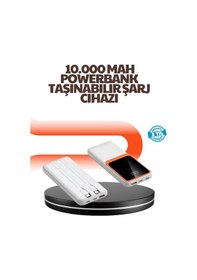 Resim Ceylan Adam Taşınabilir 10000 Mah Powerbank Dijital Göstergeli, Type-c Ve Usb Çıkışlı Çok Renkli 