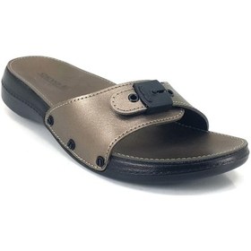 Resim Ceyo 6500 23y Minelli Anatomik Günlük Kadın Terlik - Platin 