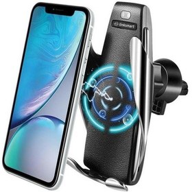Resim Linksmart Lsm01 Wireless Sensörlü Araç Şarjı + Telefon Tutucu 