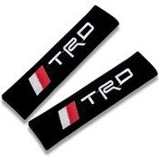 Resim 1/2pcs Araba Emniyet Kemeri Omuz Pedi Koruyucu Kapak Trd Araba Aksesuarları 2pcs Trd 1 Piece Set 