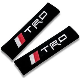 Resim 1/2pcs Araba Emniyet Kemeri Omuz Pedi Koruyucu Kapak Trd Araba Aksesuarları 2pcs Trd 1 Piece Set 