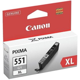 Resim Canon Clı 551Xl Gy Gray Gri Yüksek Kapasiteli Mürekkep Kartuş Ip7 