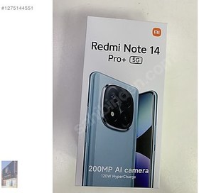 Resim Xiaomi Redmi Note 14 Pro Plus 5G TR Garanti | 512 GB 12 GB Yeşil 