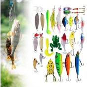 Resim Lijinxu Balıkçılık Yemi Advent Takvimi Kaşıklar Takımı 