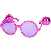 Resim Parti Gözlük Sallanan Disko Toplu Pembe 