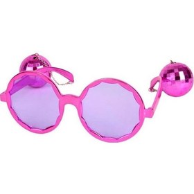 Resim Parti Gözlük Sallanan Disko Toplu Pembe 