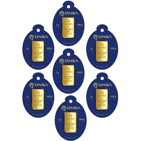 Resim T51 TUĞRUL ALTIN 7 Gram (7x1 Adet) Külçe Altın IAR 24 Ayar 