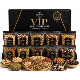 Resim Kuruyemiş Kutusu Vip Karışık Lüx Çerez Seti Diğer 