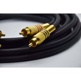 Resim SerzeyMarkets Amfi Rca Kablosu - El Yapımı %100 Bakır Parazit Yapmaz - 10 Metre 