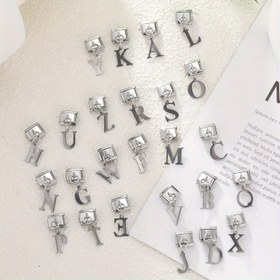 Resim 1 Adet DIY Harf Takı Bileklik, Kolye & Yüzük Seti - Minimalist Kolye Tasarımı, Günlük Giyim için Çok Yönlü Retro Çok Fonksiyonlu Aksesuar 