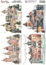 Resim Pirinç Dekopaj Kağıdı 30x42cm Pty-103 