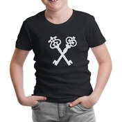 Resim Woodkid - Keys Siyah Çocuk Tshirt 