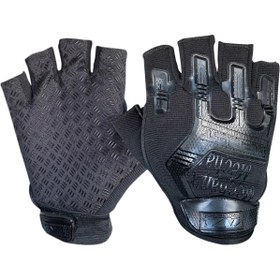 Resim AV SEVDAM 1107 Mechanix Parmaksız Eldiven Siyah 