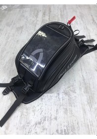 Resim Motosiklet Telefon Tutuculu Depo Üstü Çanta 