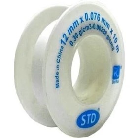Resim Std Teflon Bant, 12MM x 0.076MM, 10 M, 0.3 G 