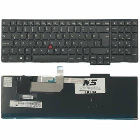 Resim Notespare Lenovo ThinkPad E531 N4I2HTX, E531 N4I6WTX, E531 N4I8YTX Uyumlu Notebook Klavye Siyah TR 