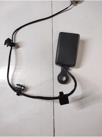 Resim SS Oto Emniyet Kemeri Kablolu KISA AYAK Demir Bağlama Klipsi (TOPLAM 12 CM) 