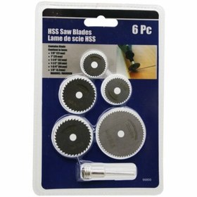 Resim Go İthalat 6 PARÇA MİNİ YUVARLAK TESTERE BIÇAKLARI 22---44MM (5332) 