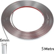 Resim Yapiskanli Nikelaj Serit Bant Cita 6mm 3 Metre Krom 