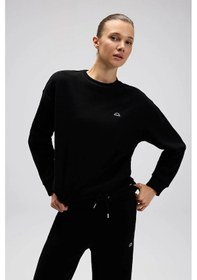 Resim Ellesse Bayan Sweat Ef540-bk Siyah Siyah 