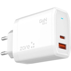 Resim Talazan Always-01 Gan Tech Type-c Pd4.0 Usb-a Qc3.0 Hızlı Şarj Özellikli Seyahat Şarj Başlığı 65w - Bey Beyaz 