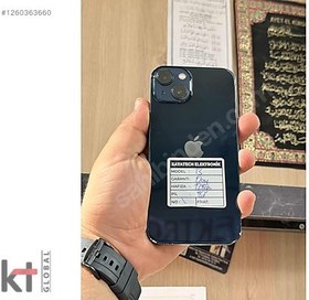 Resim Apple iPhone 13 İkinci El YD | 128 GB | Siyah 
