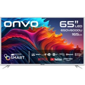 Resim Onvo 65OV6000U 4K Ultra Hd 65" 165 Ekran Uydu Alıcılı Android Smart Led TV 