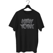 Resim Bluu Newyorklite Sporcu T-Shirt Bisiklet Yaka 