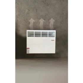 Resim MAKTEK 1500 Watt Elektrikli Panel Konvektör Isıtıcı Manuel (Ayaklar,askı Aparatı Dahil) 