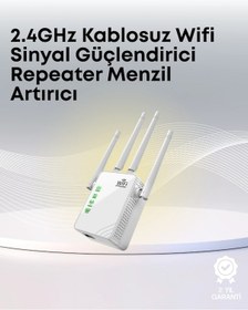 Resim Diğer Yüksek Hızlı Parazit Önleyici Wifi Repeater Router 