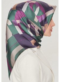 Resim Armine Özel Nostalji Serisi Twill İpek Eşarp Modelleri 8526D-86 