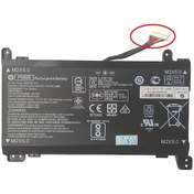 Resim Hp Omen 17-an109nt Batarya Pil 12 pin Orjinal HP