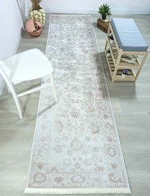 Resim Uşak Gri Bej Vintage Halı - SH939GB - 80x150cm 