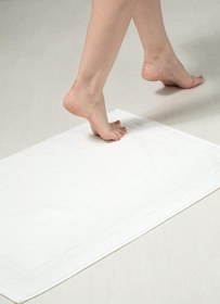 Resim Nauta Spuma Bathmat - 50x75 cm Premium Ayak Havlusu - Beyaz 