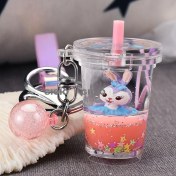 Resim Silver1 Miffy Tavşan Bebek Anahtarlık Kolye Kadın Zarif Diy Boncuklu Çift Anahtarlık Kitap Çantası Çekicilik (Yurt Dışından) 