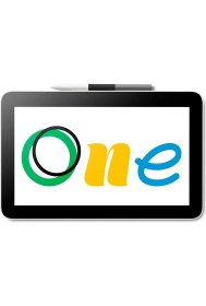Resim Wacom One 12 inç Grafik Tablet DTC121W0B Çoklu Dokunmatik Ekran ile Yüksek Hassasiyet 