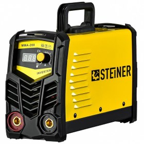 Resim Steiner Mma-200 Amper Dijital Göstergeli İnverter Kaynak Sarı 