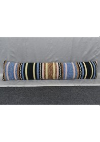 Resim Zehra Abla Halı Yeni El Dokuma Dekoratif Lumbar Kilim Kırlent Yastık Kılıfı 6209 