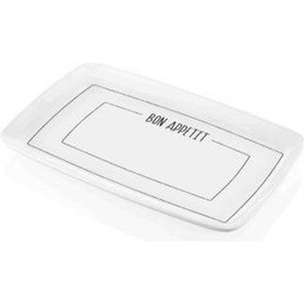 Resim The Mia Daily Tunes Dikdörtgen Servis Tabağı - 34 X 25 Cm Dly007 