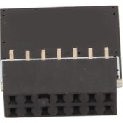 Resim Vkemall Msı Tpm 2.0 Güvenlik Modülü 14 Pin 2x7p 2.0mm Uzunluk, Win11/10/8.1/7 Uyumlu, Intel Ve Amd Anakartları İçin Şifreleme Anahtarı Depolama 